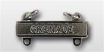 US Army Mirror Finish Qualification Bar: Grenade