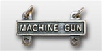 US Army Oxidized Qualification Bar: Machine Gun