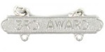 USMC Requal Bar:  Pistol -  3RD AWARD - Mirror Finish