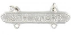 USMC Requal Bar:  Pistol - 12TH AWARD - Mirror Finish