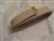 USMC Belt: Khaki Web Belt W/ Anodized Tip Only - No Buckle - 44 inch cut - Cotton