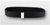 US Navy Female Black Belt: Nylon with Silver Mirror Finish Tip - No Buckle - 45" Extra Long