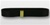 US Navy Female Black Belt: Nylon with 24k Gold Tip - No Buckle - 39" long