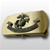 USMC Belt Buckle: 3" Bronze Roller Buckle W/USMC Emblem