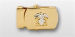 US Navy Insignia Buckle Female: Officer Emblem - Gold