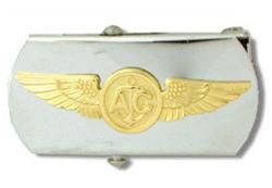 US Navy Buckle for Male Personnel: Aircrew - Enlisted - 3"