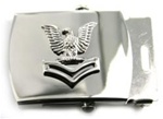 US Navy Insignia Buckle Male: E-5 Petty Officer Second Class (PO2)