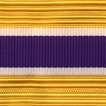 US Army Cap Braid with Specialty for Officer:  CIVIL AFFAIRS