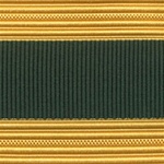 US Army Cap Braid with Specialty for Officer:  SPECIAL FORCES