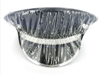 USAF Cap Accessory: Rain Cap Cover - Clear with Visor