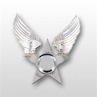 USAF Honor Guard: Hat Insignia - Enlisted - Mirror Finish