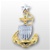 USCG Miniature Cap Device - Gold and Silver: Senior Chief Petty Officer E8