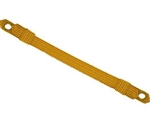 US Army Cap Accessory: Cap Strap - Synthetic Gold Officer 1/2"