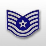 USAF Chevron Enameled: E-6 Technical Sergeant (TSgt)