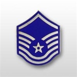 USAF Chevron Enameled: E-7 Master Sergeant (MSgt)