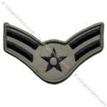 USAF Chevron - ABU: E-3 Airman First Class (A1C) - Large - Male