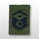 USAF Enlisted GoreTex Jacket Tab: E-7 Master Sergeant (MSgt) with Diamond - For BDU