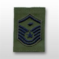 USAF Enlisted GoreTex Jacket Tab: E-7 Master Sergeant (MSgt) with Diamond - For BDU
