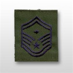 USAF Enlisted GoreTex Jacket Tab: E-8 Senior Master Sergeant (SMSgt) with Diamond - For BDU