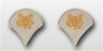 US Army Rank Womens Gold/White: E-4 Specialist (SPC)