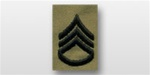 US Army Rank Desert Fatigue: E-6 Staff Sergeant (SSG) - This item is being phased out! NO RETURNS!