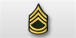 US Army Rank Womens Gold/Green: E-7 Sergeant First Class (SFC)