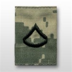 US Army ACU GoreTex Jacket Tab: E-3 Private First Class (PFC)