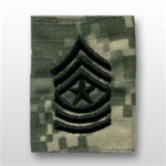 US Army ACU GoreTex Jacket Tab: E-9 Sergeant Major (SGM)
