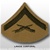 USMC Womens Chevron Embroidered Green/Khaki: E-3 Lance Corporal (LCpl)