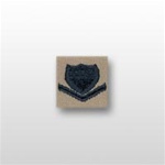USCG Collar Device - Sew On: E-4 Petty Officer Third Class (PO3) - Desert