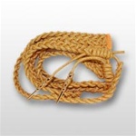 US Army Aiguillette- For Aides and Attaches: Dress Uniform - Synthetic Gold