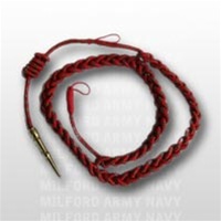 US Army Fourragere: Belgian WWII Red & Green Shoulder Cord