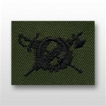 US Army Officer Branch Insignia Subdued Fatigue Embroidered: Inspector General - OBSOLETE!  AVAILABLE WHILE SUPPLIES LAST!
