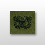 US Army Officer Branch Insignia Subdued Fatigue Embroidered: Warrant Officer - OBSOLETE!  AVAILABLE WHILE SUPPLIES LAST!