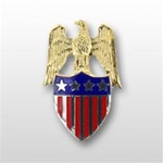 US Army Aides Insignia: Aide To O-10 General (GEN) - Spec. Quality - Metal