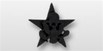US Army Officer Branch Insignia Black Metal: General Staff