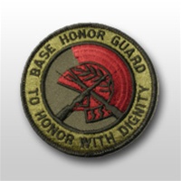 USAF Honor Guard: Base Honor Guard Subduded Patch