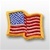 US Flag Patch: American Flag 2î X 2 1/2î - Wavy Edge - 1 Each