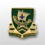 US Army Unit Crest: 709th Military Police Battalion - Motto: SECURITAS COPIARUM