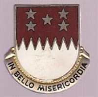 US Army Unit Crest: 5th Support Battalion - Motto: IN BELLO MISERICORDIA