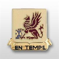 US Army Unit Crest: 28th Transportation Battalion - Motto: EN TEMPS