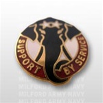 US Army Unit Crest: 36th Transportation Battalion - Motto: SUPPORT BY SERVICE