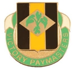 US Army Unit Crest: 24th Finance Battalion - Motto: VICTOR PAYMASTERS