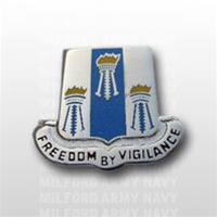 US Army Unit Crest: 502nd Military Intelligence Battalion - Motto: FREEDOM FROM VIGILANCE