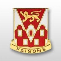 US Army Unit Crest: 368th Engineer Battalion - Motto: FAISONS