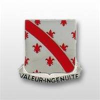 US Army Unit Crest: 70th Engineer Battalion - Motto: VALEUR - INGENUITE