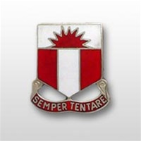 US Army Unit Crest: 321st Engineer Battalion - OBSOLETE! AVAILABLE WHILE SUPPLIES LAST! - Motto: SEMPER TANTARE