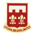 US Army Unit Crest: 367th Engineer Battalion - Motto: CITIZEN SOLDIER UNITED