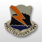 US Army Unit Crest: 304th Signal Battalion - Motto: PRET TOJOURS PRET