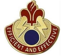 US Army Unit Crest: 79th Ordnance Battalion - Motto: EFFICIENT AND EFFECTIVE